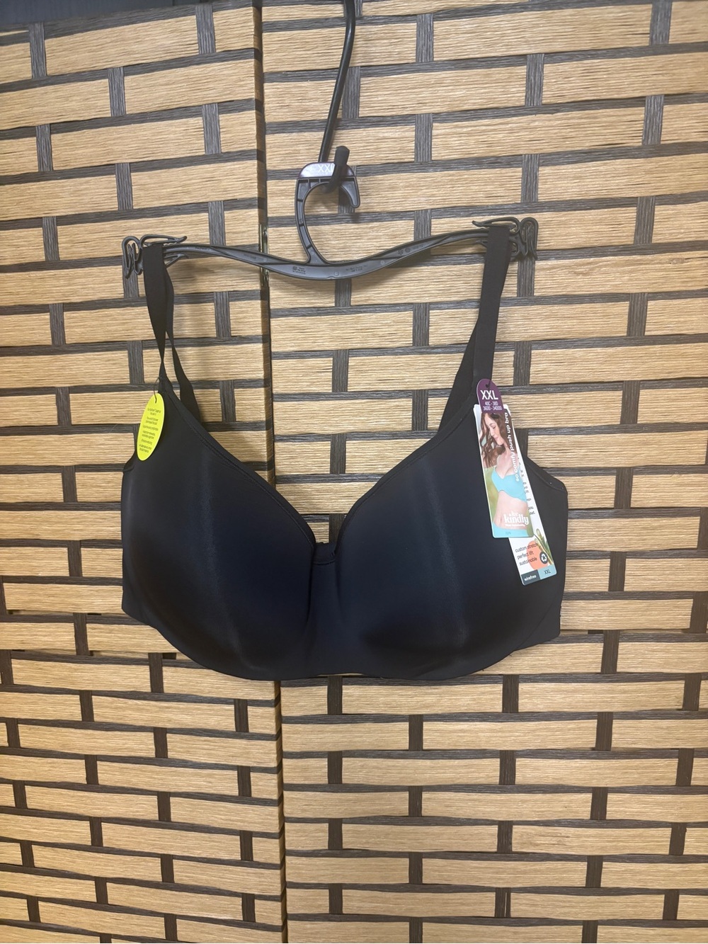 Kindly yours black so comfy push up bra size XXL